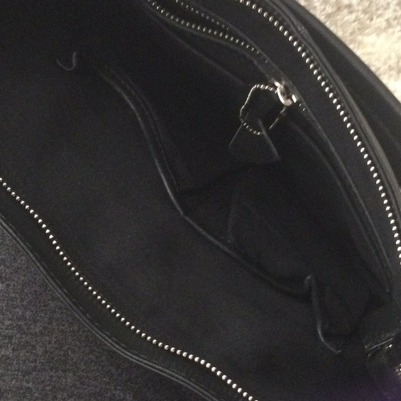 Joelle Hawkens leather bag-NWOT-Black - Picture 4 of 5